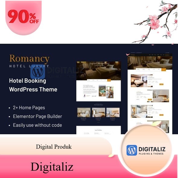 Romancy – Hotel Booking WordPress Theme