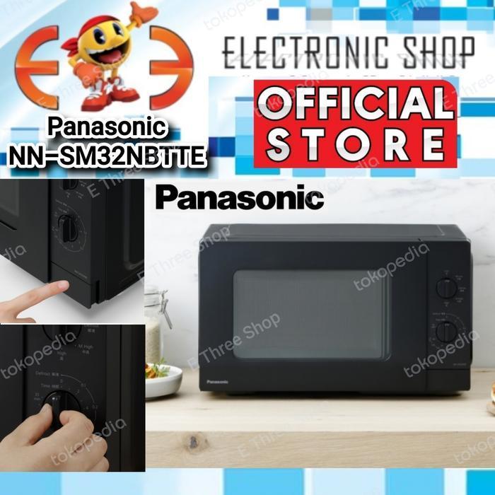Panasonic NN SM32Nb Microwave Oven 25 L - Low Watt - Black