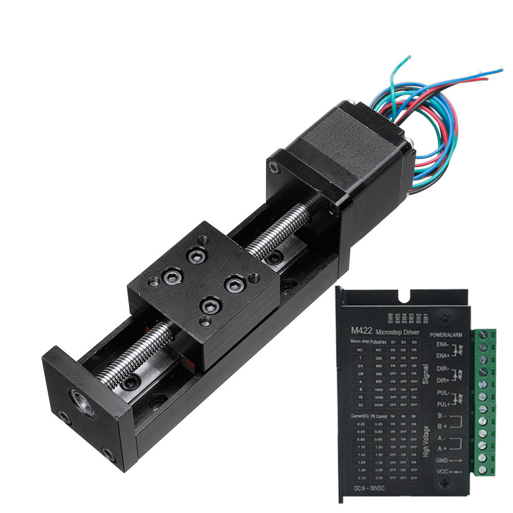 Linear Motor Kit Ttype SelfLocking Mini Z Axis Sling Table Linear Guide Table Linear Guide Stage Mot