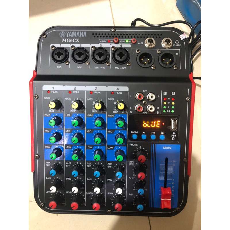 mixer audio yamaha mg6cx usb bluetooth kualitas terbaik