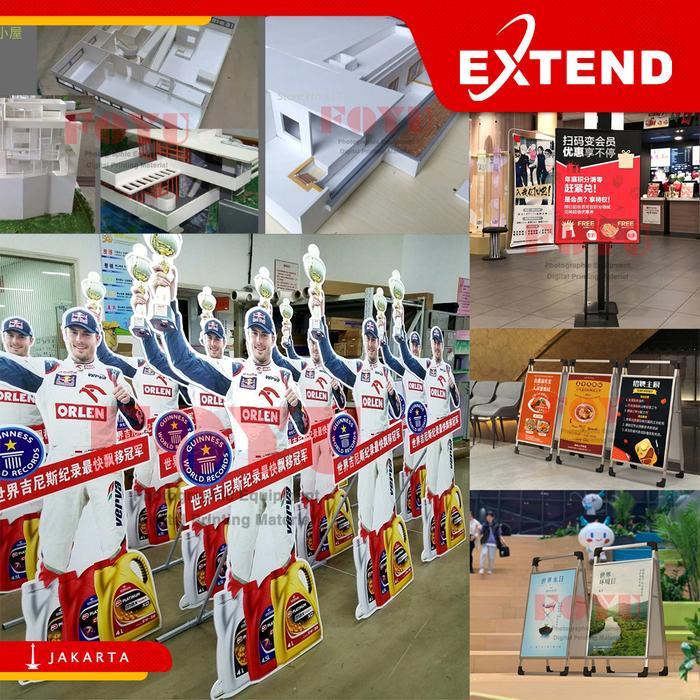 Promo Papan Poly Foam KT KD Paper Kertas Board Busa Banner Poster 60 x 80 cm - KD Board Terlaris