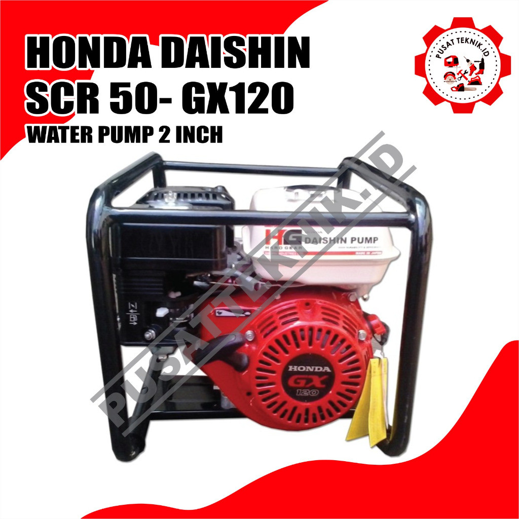 WP WATER PUMP HONDA DAISHIN 2IN GX 120 POMPA IRIGASI HONDA POMPA ALKON HONDA 2IN GX120 MESIN POMPA I