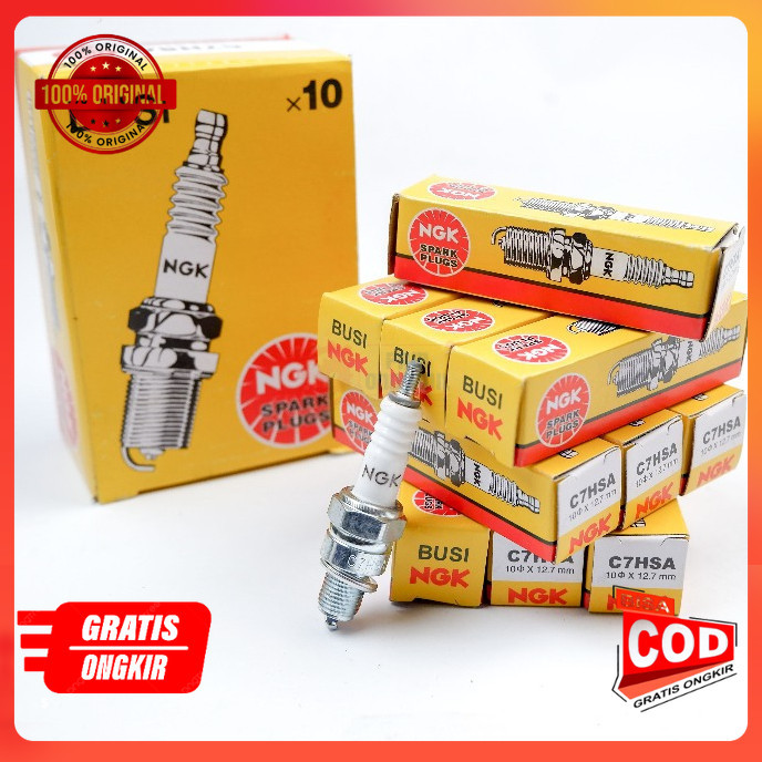 Busi NGK C7HSA - Busi supra x - busi C7HSA onderdil motor part Ori