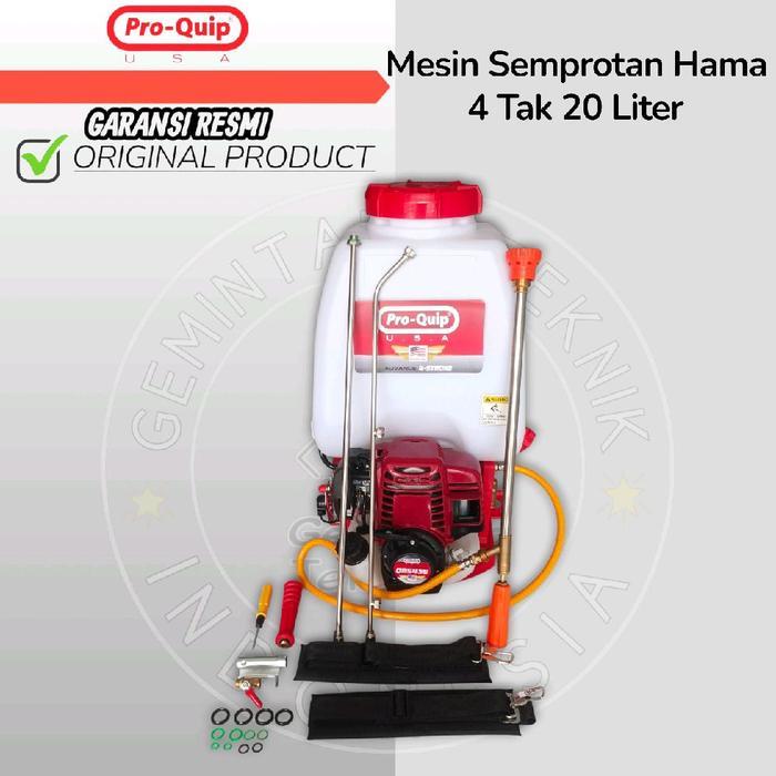 Mesin Semprot Pertanian 4 Tak 20 Liter Merk PRO-QUIP ORIGINAL / Alat Semprotan Hama 4 Tak 20 Liter P