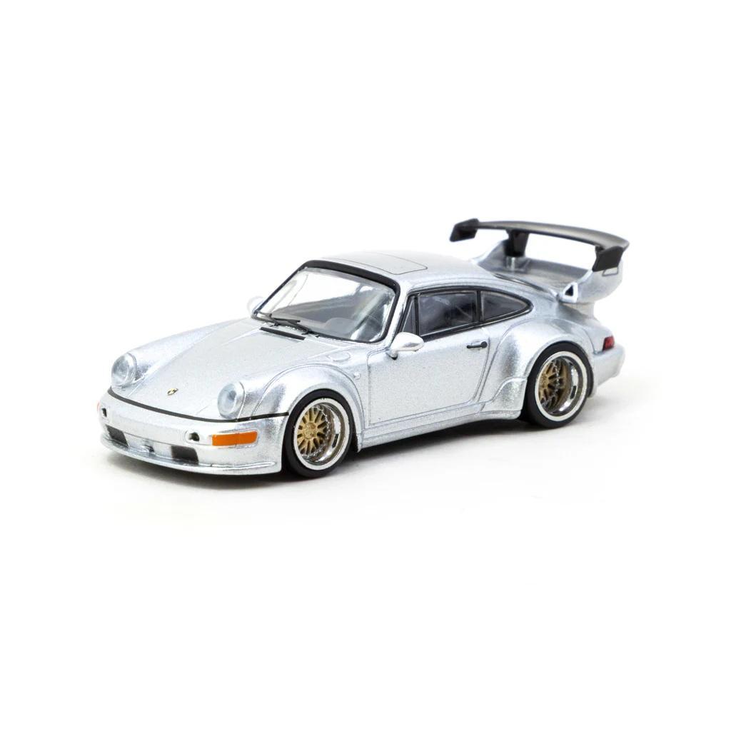TARMAC WORKS Hobby64 RWB Porsche 964 silver