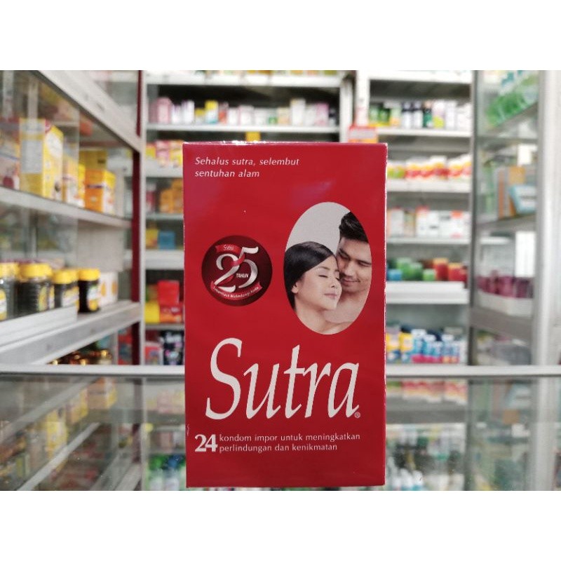 PROMO HARI INI STOK READY BANYAK SUTRA MERAH ISI 24 PCS I Kondom Sutra Merah ~BISA COD