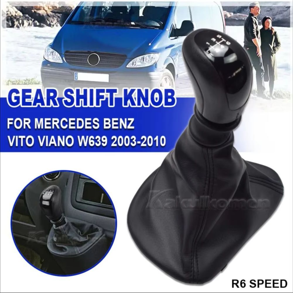 High Quality Gear Shift Knob Manual 6 Speed For Mercedes Vito Viano W639 For Mercedes Sprinter Ii 90