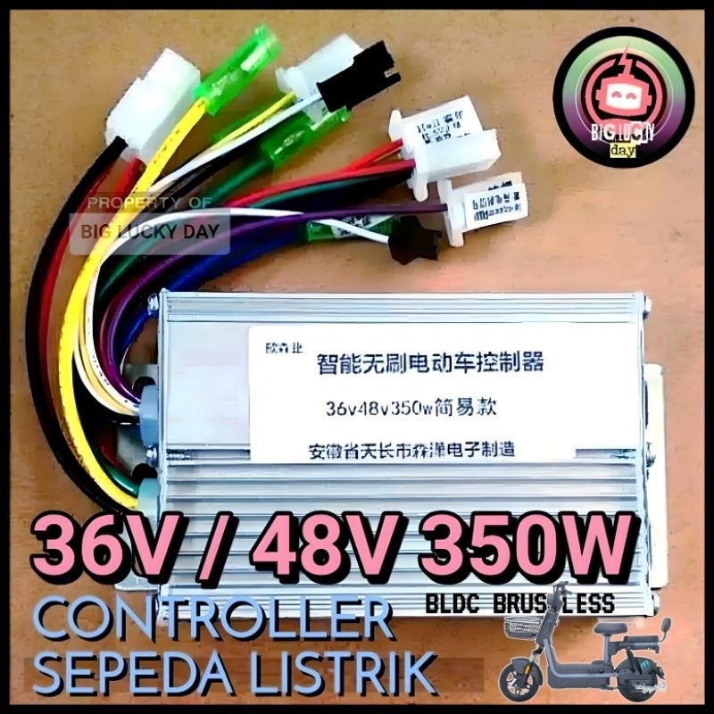 TARTAR - Controller sepeda listrik 36v 48v 350w  terbaru