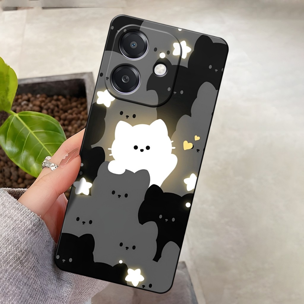 Soft Case Hp Oppo A3X 4G | 5G / Oppo A5i Terbaru Motif cantik boneka keren Softcase Procamera Karet 