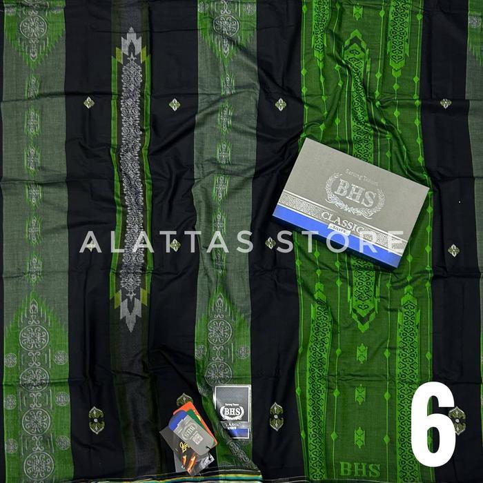 Sarung BHS CLASSIC Jacquard Songket Gold GOLD Silver ORIGINAL BHS Klasik Jaguar Songket Classic Dapa