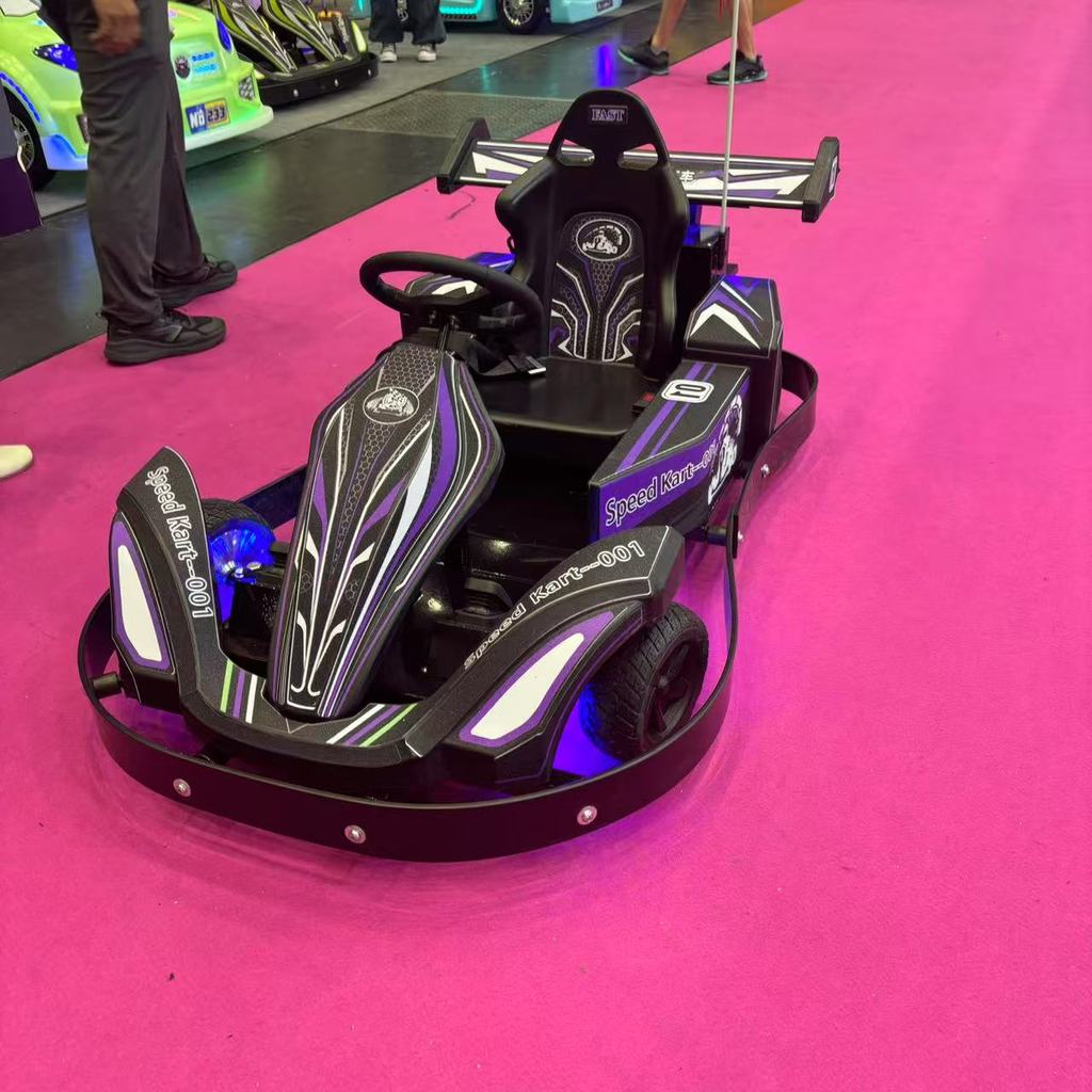 Amusement Rides Electronic Brake  GoKart Designed For Kids And Adult Racing Games For City Park Ride