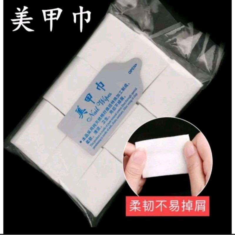 Kapas tipis untuk nail art/nail art wipes