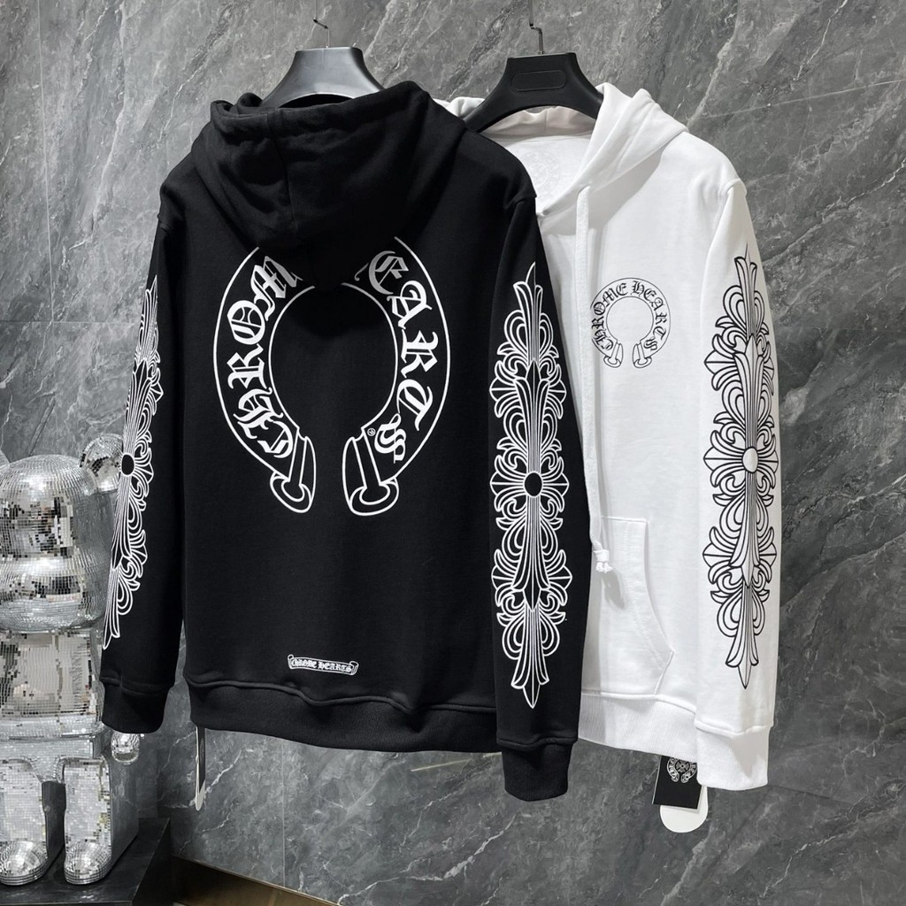 [HOODIE] Chrome Hearts New Classic Sweater Zipper Hoodie Hooded Jacket-1