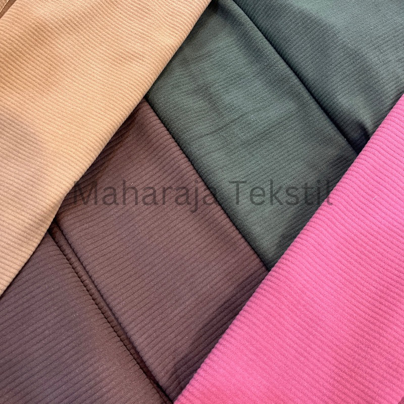 AST - Kain Corduroy Salur / Corduroy Polyester / Kain Corduroy Polyester