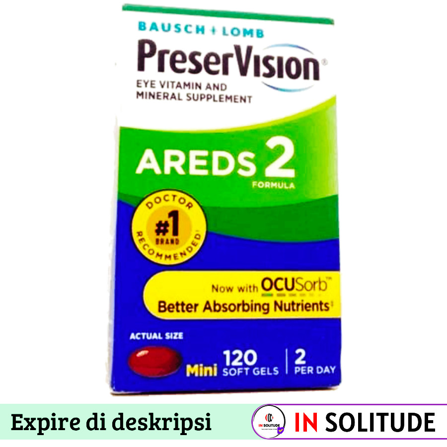 AREDS 2 PreserVision 120 Softgels