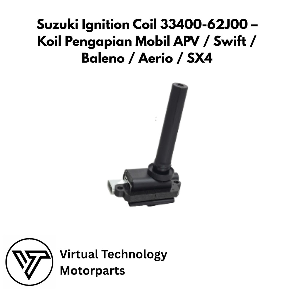 Suzuki Ignition Coil 33400-62J00 – Koil Pengapian Mobil APV / Swift / Baleno / Aerio / SX4