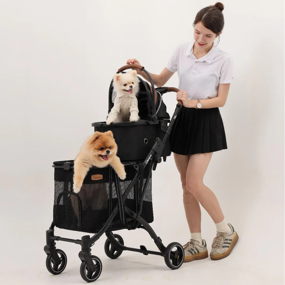 Bernd Wanda Pet Double Decker Stroller | Stroller Hewan