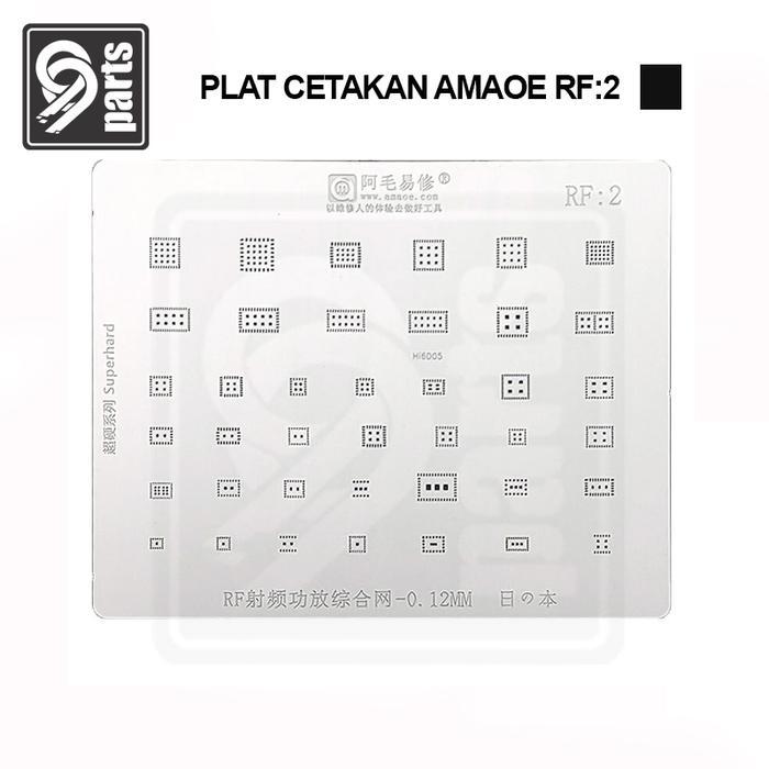 Plat Cetakan Amaoe RF:2 / Cetakan Amaoe RF2