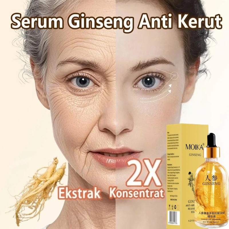 MOIKA Ginseng Serum 100ml serum ginseng Ginseng serum wajah serum ginseng serum ginseng anti kerut m