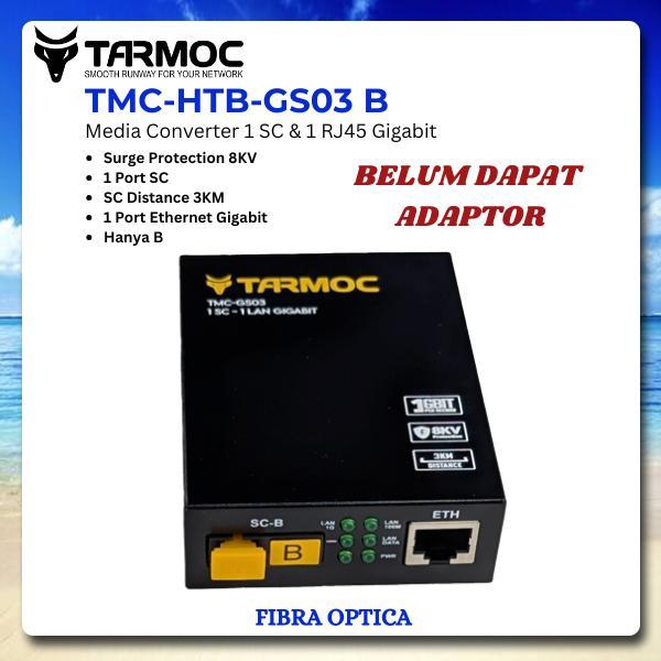 BYTEWORLD Tarmoc TMC-HTB-GS-03 | Media Converter 1FO 1LAN Gigabit | HTB GS03 - HTB-GS03 B