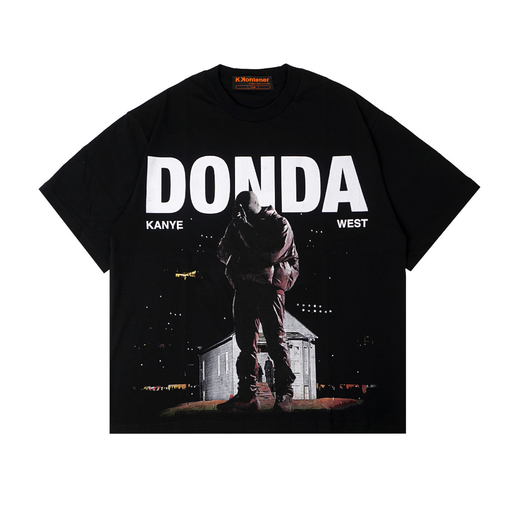 KKONTENER DONDA OVERSIZE TSHIRT BLACK