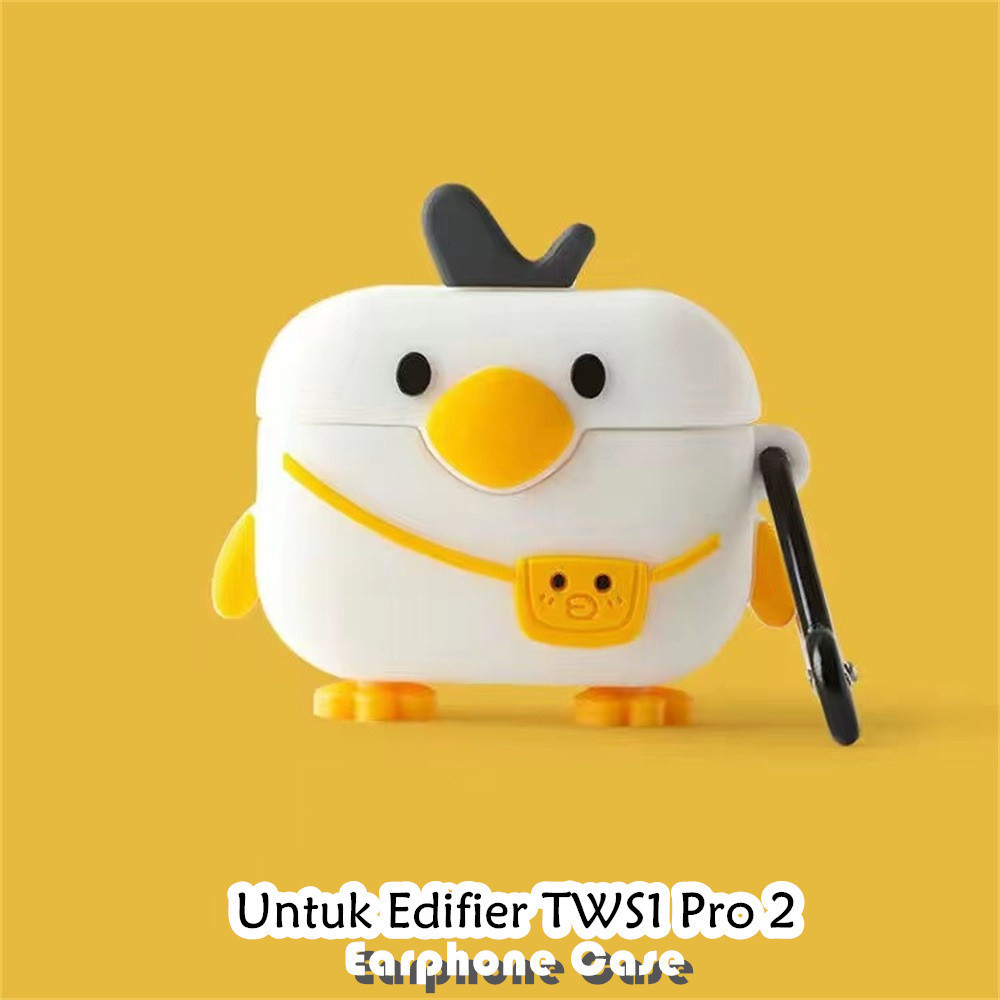 Variety Untuk Edifier TWS1 Pro 2 Core Case Soft Silikon Earphone Case Kreatif