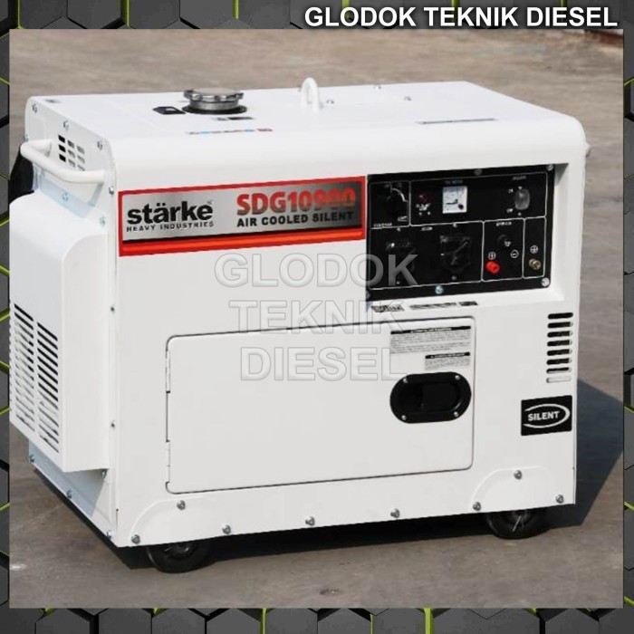IRH Starke Generator Genset Diesel Silent 6 KVA 6500 Watt Solar SDG 10900