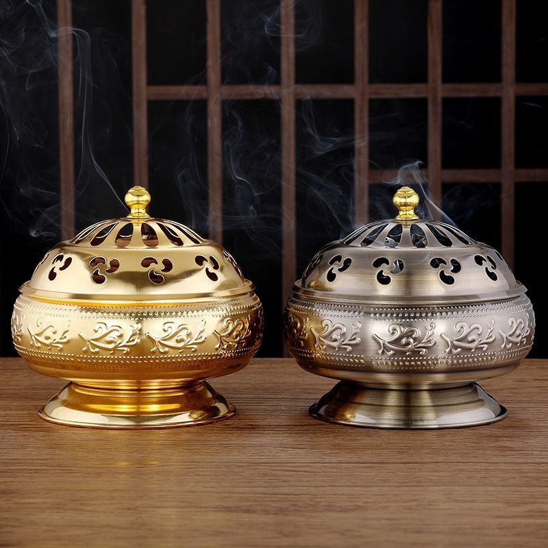 Tempat Bakar Dupa Arab Pembakar Dupa Arab Alat Bakar Dupa Arab Brass Sandalwood Premium High Grade