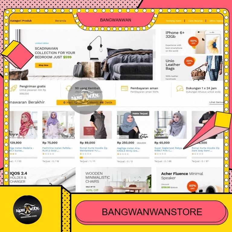 Source Code Marketplace Pro Dengan Fitur Terbaik BGW