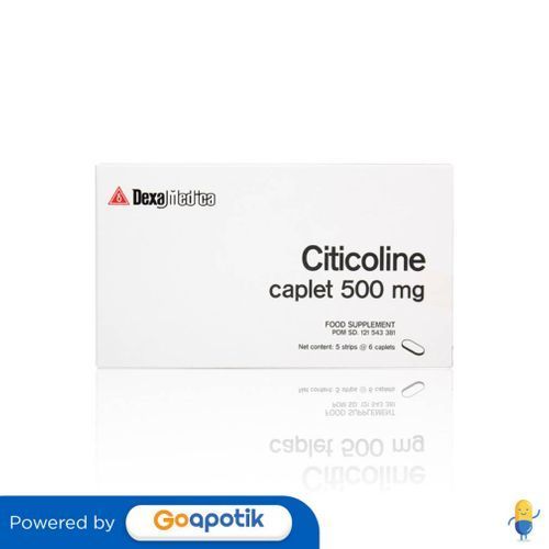 Citicoline Ogb Dexa Medica 500 Mg Box 30 Kaplet