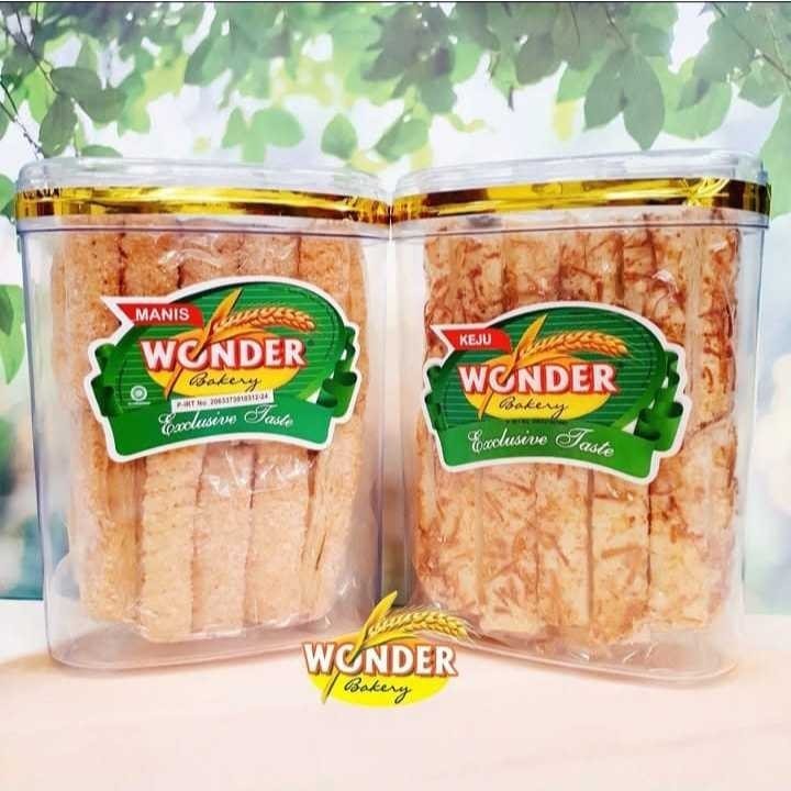 Roti Bagelen Merk Wonder Bakery Roti Kering Camilan Tradisional Modern Toples Praktis