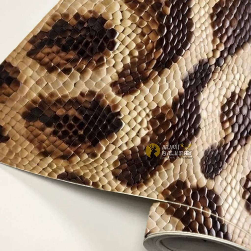 stiker camo motif kadal gurun 100x50cm