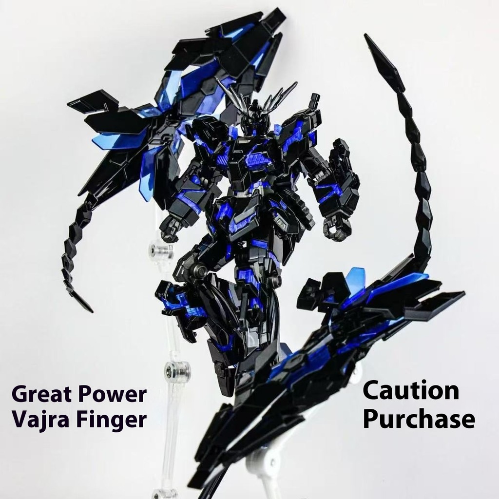2025 New Hg 1/144 Unicorn 03 Phenex Rx-0 Phoenix Rc Type Electroplated Silver Mech Assembly Model Ki
