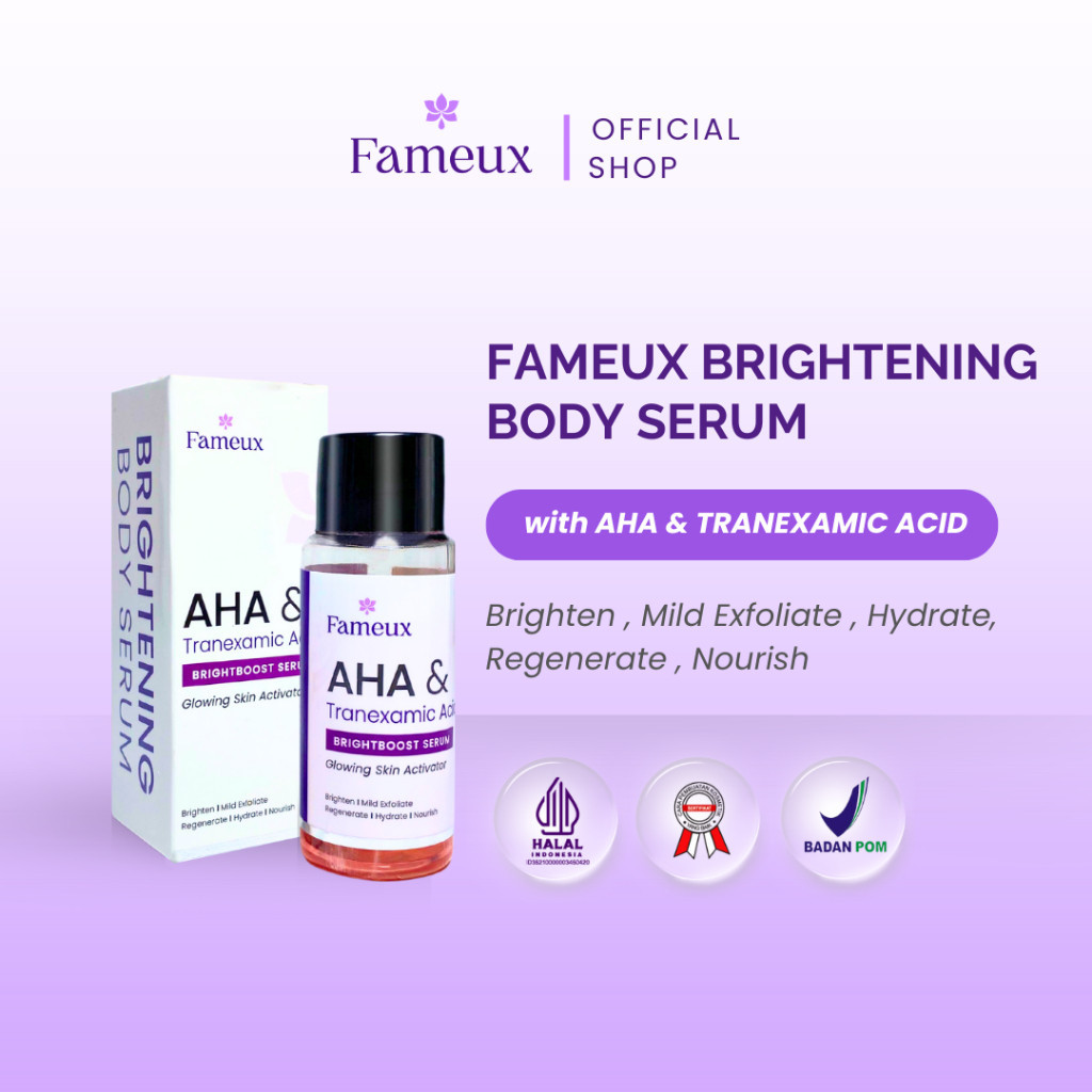 Fameux Brightening Body Serum 30 ml