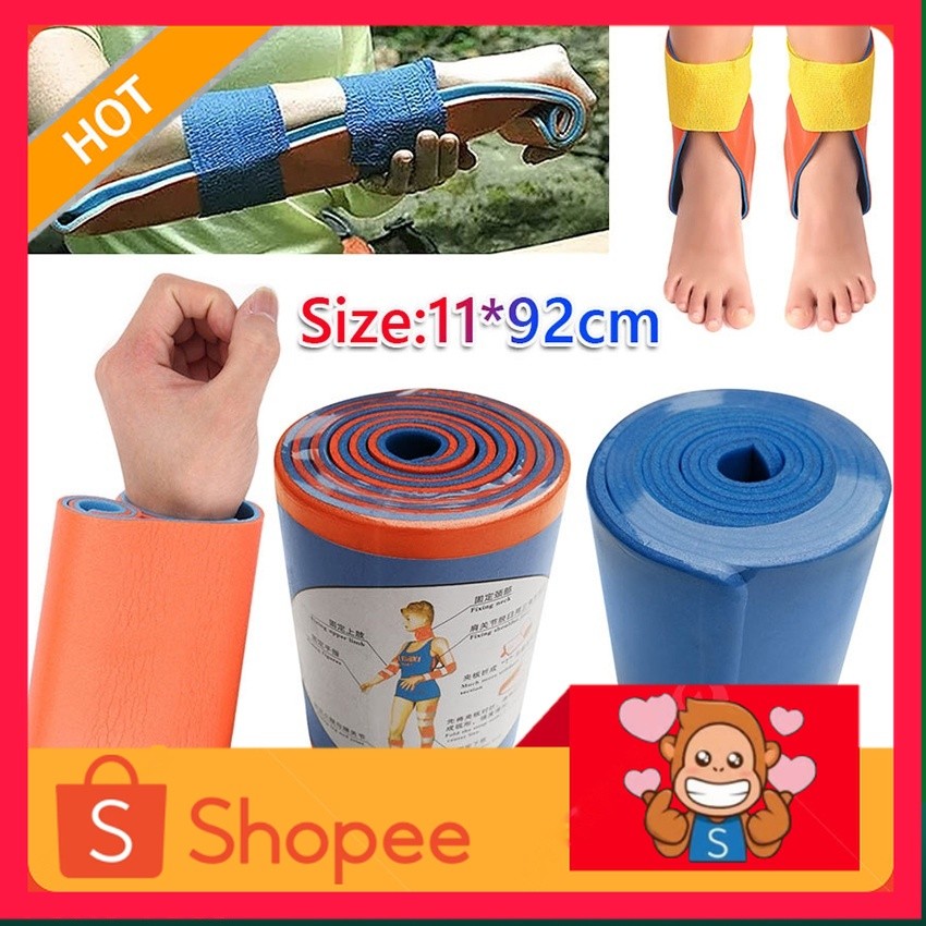 Splint Patah Tulang Flexible Verban Perban Patah Medis Tulang Bidai Splinting Brace Tangan Kaki Bada
