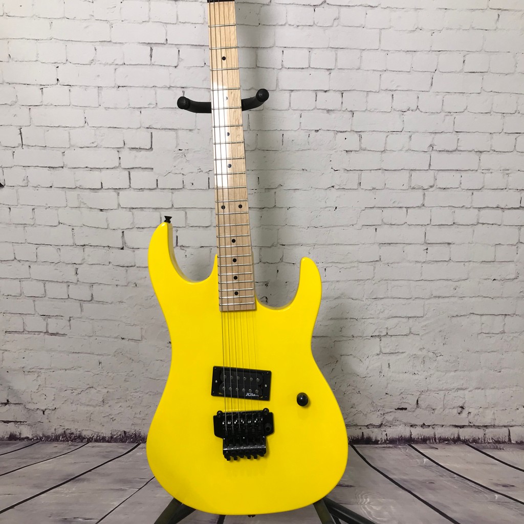 New Factory customization electric guitar BC  Yellow Rich color tremolo system Fast delivery