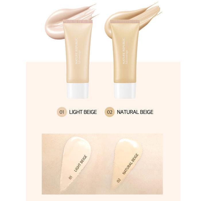 promo  -[READY STOCK] NATURE REPUBLIC Nature Origin Collagen BB Cream SPF25 PA++++ 45g EXP 2027 - 01