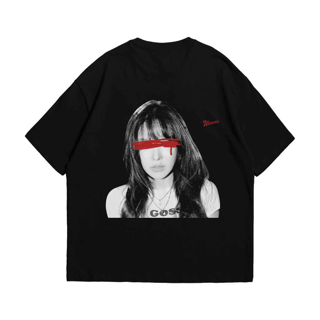 COD Tshirt RED VELVET Kaos Kpop Oversize WENDY - Kimbap Gang