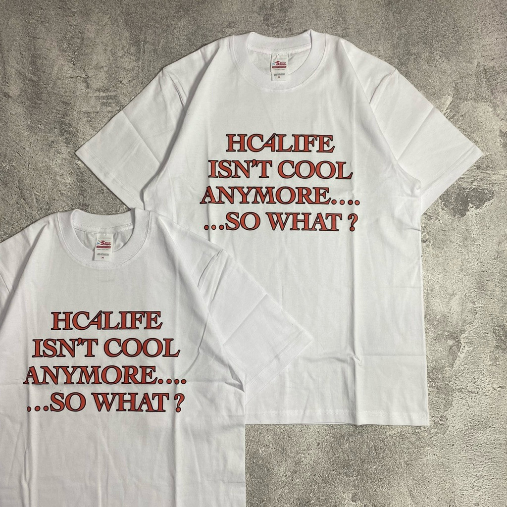 (Asli) Hardcore 4 Life - Not Cool HC4L Kaos Katun M-XXL