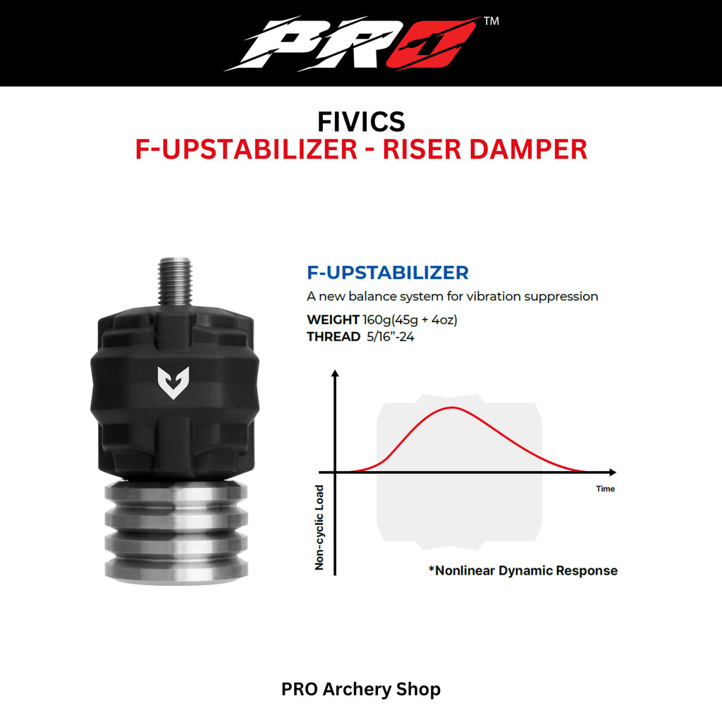 DAMPER FIVICS F-UPSTABILIZER / DAMPER RISER FIVICS WEIGHT DAMPER FIVICS DAMPER PANAHAN ALAT PANAHAN