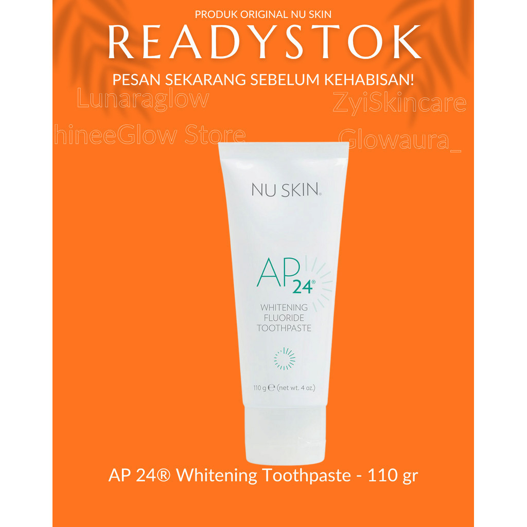AP 24 Whitening Toothpaste - 110 gr Original Nu Skin Perawatan, Kecantikan dan Kesehatan
