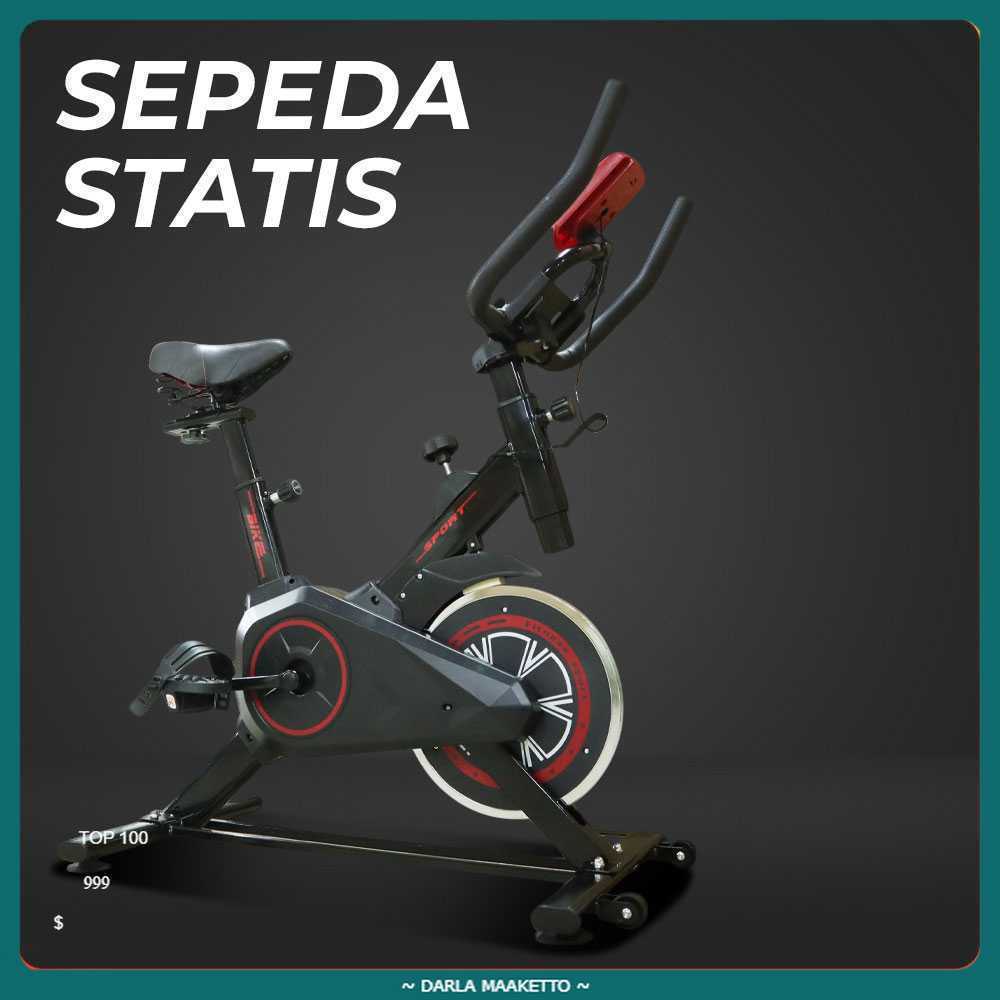 L-Felton Sepeda Statis Spinning Bicycle Exercise Indoor Gym Bike - LF110