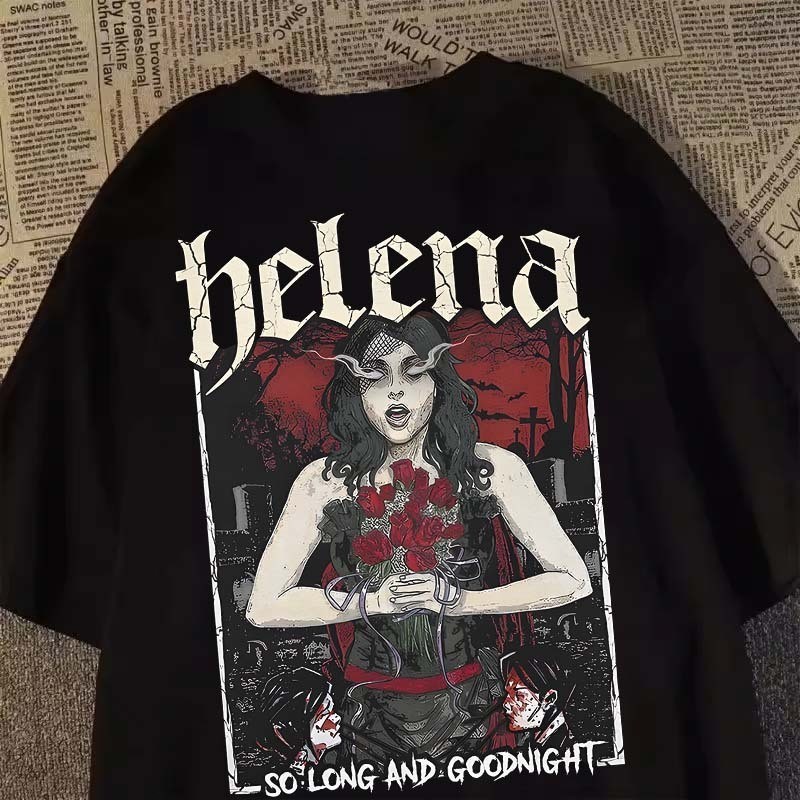 Baju Kaos Band Bintage Metal Pria Distro Original 100% T Shirt Oversize  cotton combed