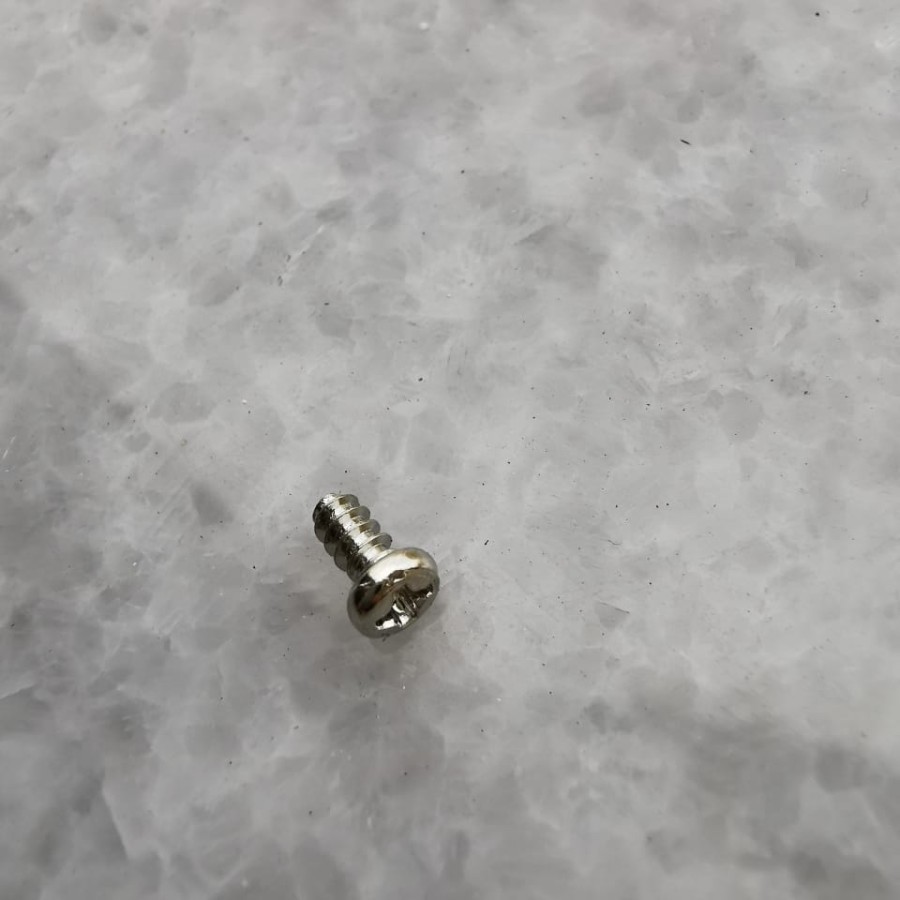 Baut Stainless Steel M 3 x 6 mm Baud Mur Obeng m3 3x6 Sekrup Kecil