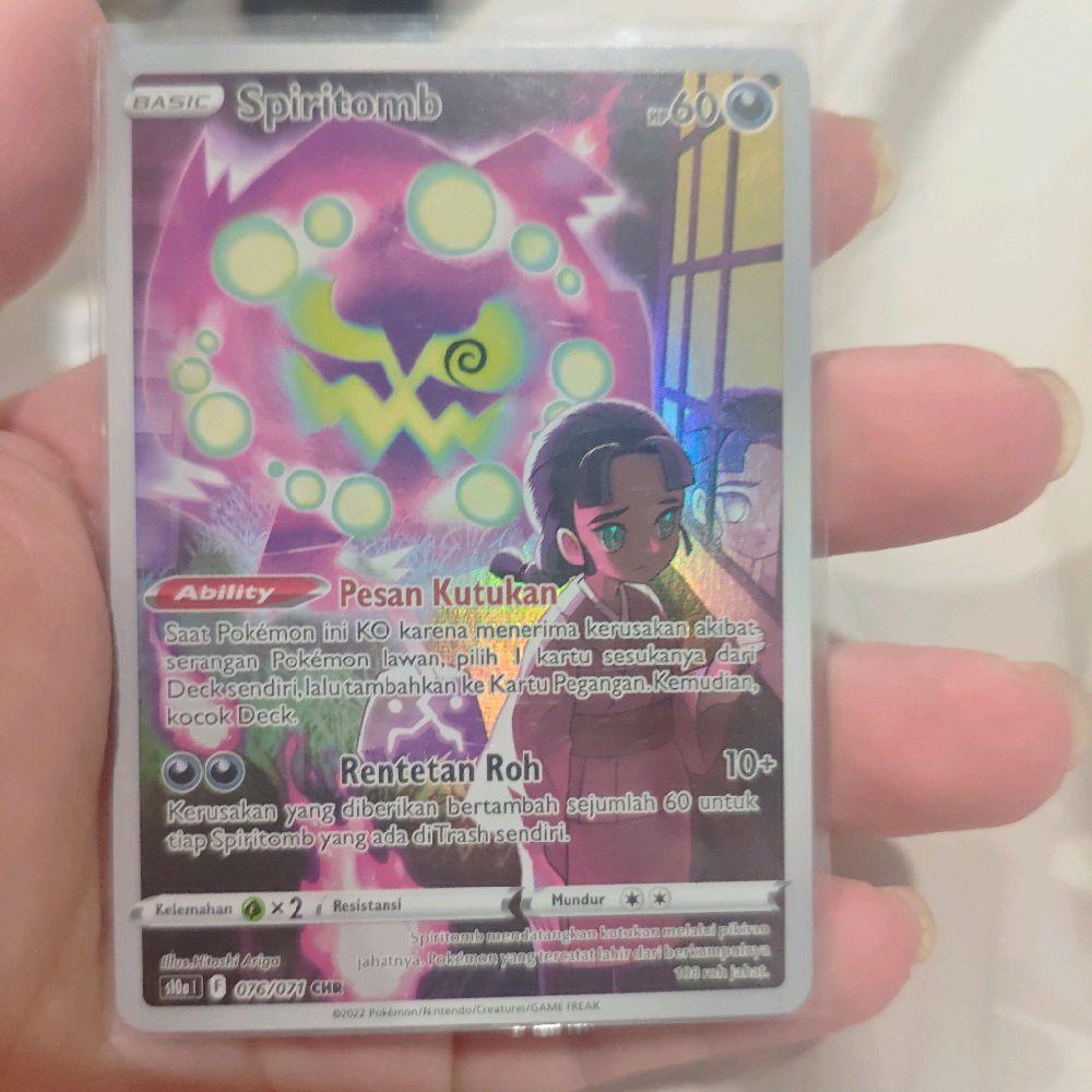 Spiritomb S10A CHR 076/071 TCG pokemon indo