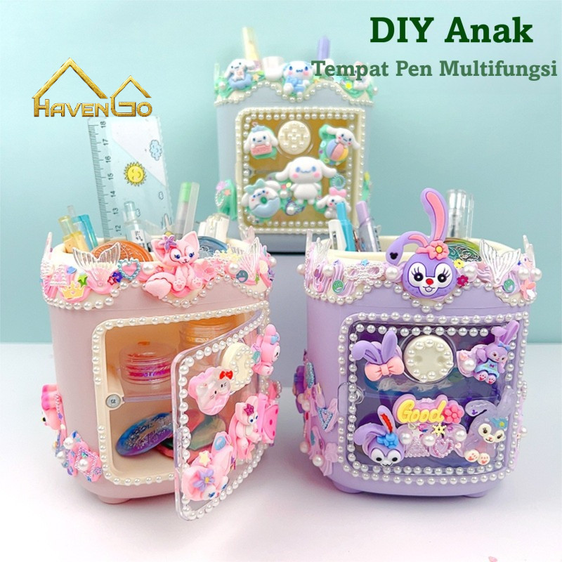 Tabung Pensil Kotak Pensil Mainan Edukasi Untuk Anak Anak Perempuan Kreatif Hadiah Ulang Tahun Unik
