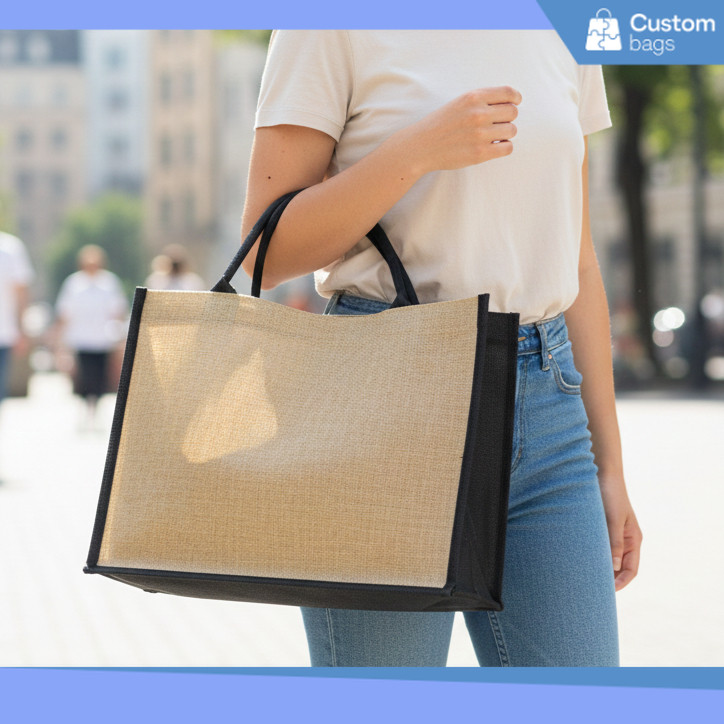 Tas Goni Tote Bag / Tas Karung Goni / Jute Bag / Tote Bag Tas Karung Goni/Tas Goni/Artistic Kanvas H