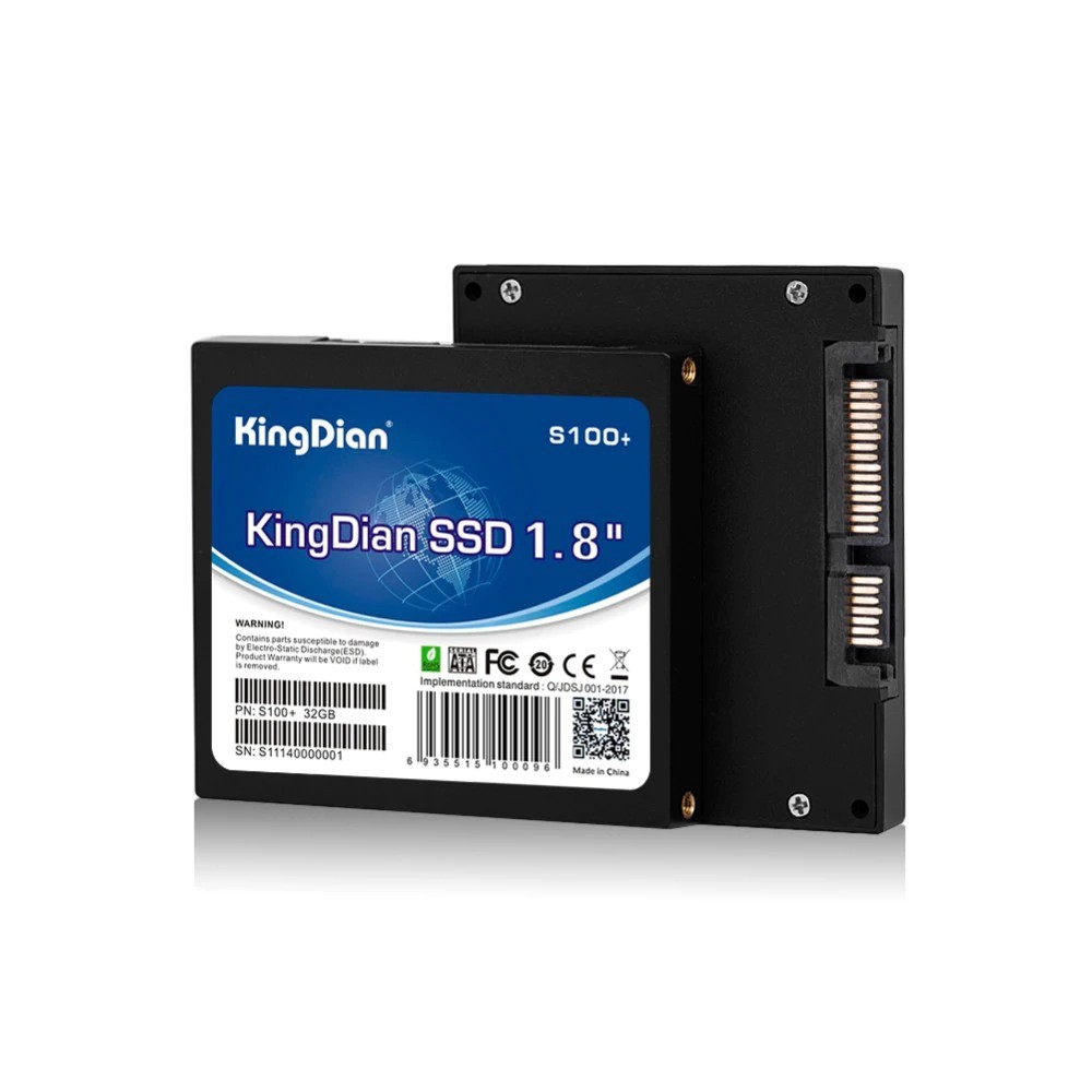 IRH (S100+32GB) KingDian SSD hard drive disk 32G 1.8 inch SATA2 for KKPOS Thin Clint laptop SSD 32GB