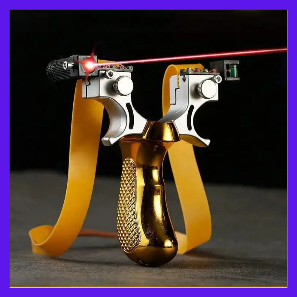 Ketapel Tactical Laser Slingshot Katapel Mainan Tradisional Ketapel Laser Plintengan