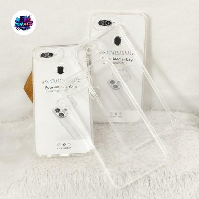 Softcase Transparan Untuk Oppo Reno A7 F9 F9 Pro Casing Bening Clear Case Polos Cover Protector Hand